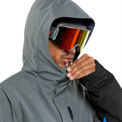 Herren VCOLP Insulated Snowboardjacke - Dark Grey