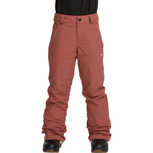 Kids Snowboardhose FROSTIQUE INSULATED PANT - Henna