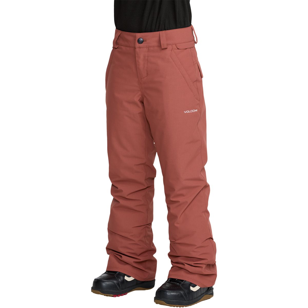 Kids Snowboardhose FROSTIQUE INSULATED PANT - Henna