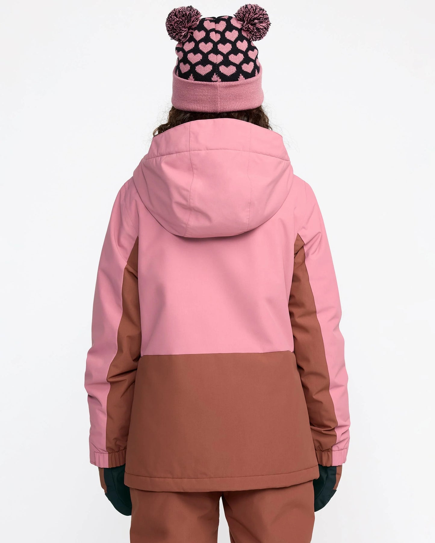 Kids Snowboardjacke SASS'N'FRASS INSULATED JACKET - Mesa Rose