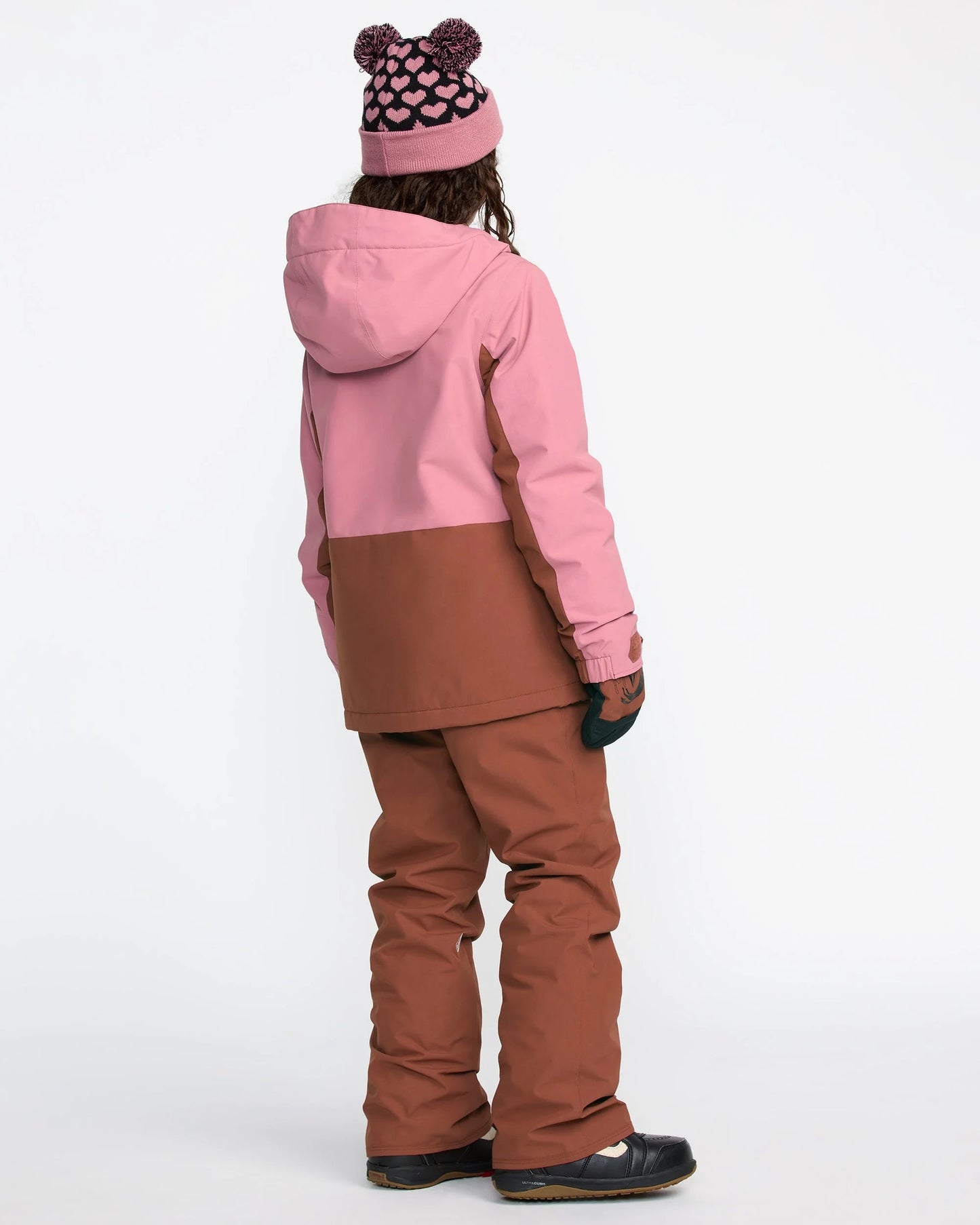 Kids Snowboardjacke SASS'N'FRASS INSULATED JACKET - Mesa Rose