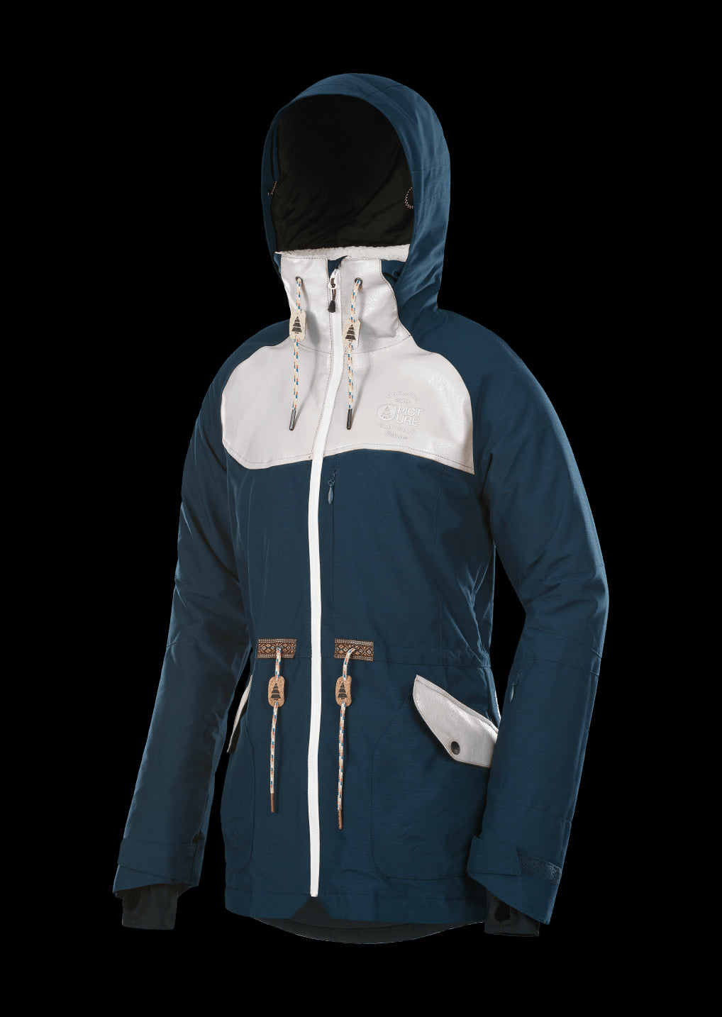 Damen Skijacke APPLY - dark blue