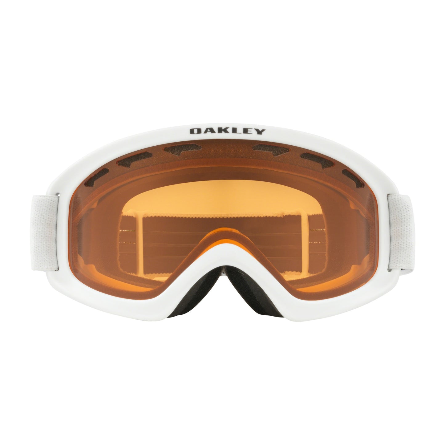 Oakley O Frame 2.0 PRO XS Snow Goggle OO7114-03 - Matte White - Persimmon & Dark Grey