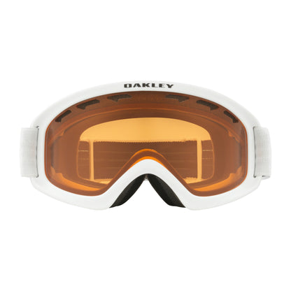 Oakley O Frame 2.0 PRO XS Snow Goggle OO7114-03 - Matte White - Persimmon & Dark Grey