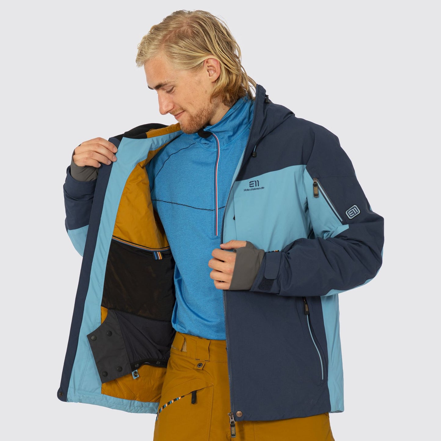 Herren Skijacke Creblet - dark navy