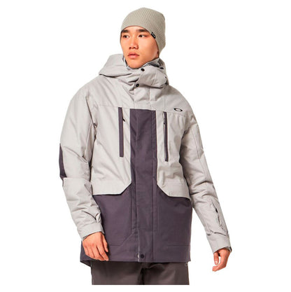 Herren Skijacke SIERRA INSULATED JACKET - Stone Gray / Forged Iron