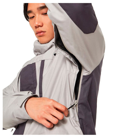 Herren Skijacke SIERRA INSULATED JACKET - Stone Gray / Forged Iron