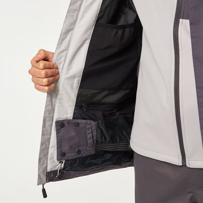 Herren Skijacke SIERRA INSULATED JACKET - Stone Gray / Forged Iron